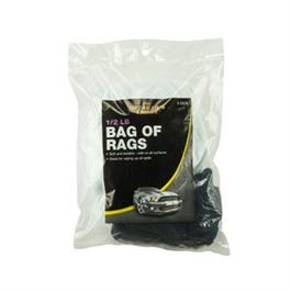 Detailer's Choice, Bag of Rags Cleaning Cloths, 1/2-Lb.