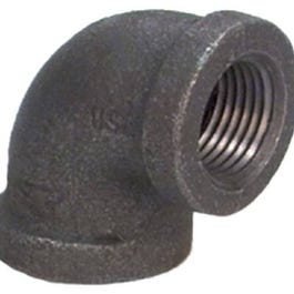 Various, Black Pipe Fitting, 90-Degree Elbow, 1/2-In.