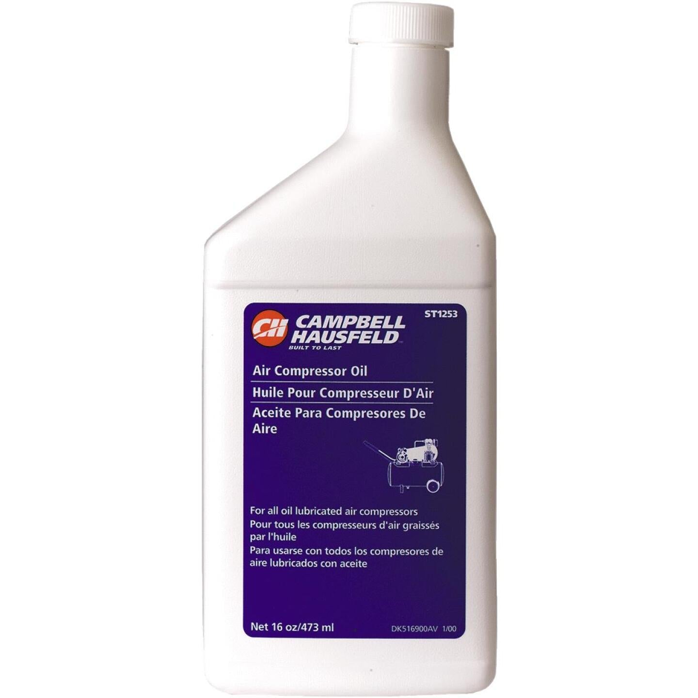 Campbell Hausfeld, Campbell Hausfeld 30W 16 Oz. Compressor Oil