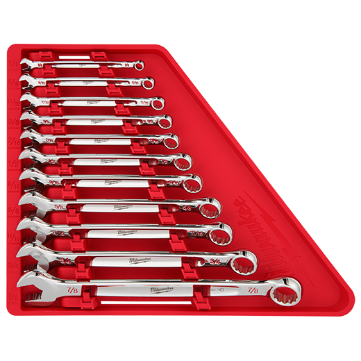 Milwaukee Tool, MILWAUKEE 11 PC. Combination Wrench Set - SAE