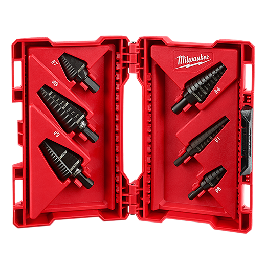 Milwaukee Tool, MILWAUKEE 6 PC. Step Drill Bit Set