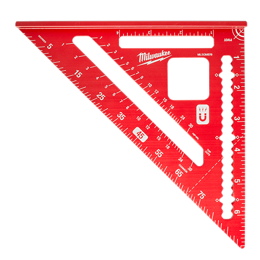 Milwaukee Tool, MILWAUKEE 7" Magnetic Rafter Square