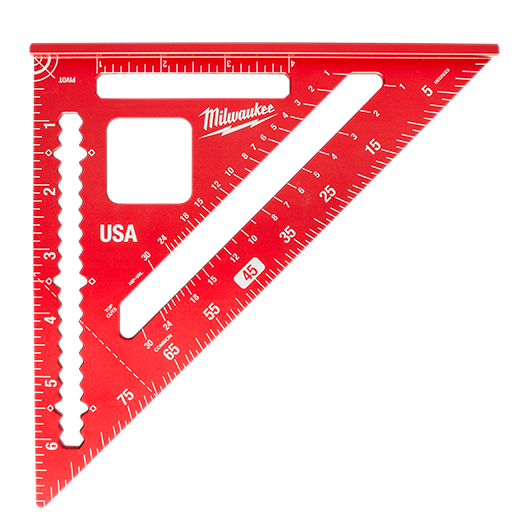 Milwaukee Tool, MILWAUKEE 7" Magnetic Rafter Square