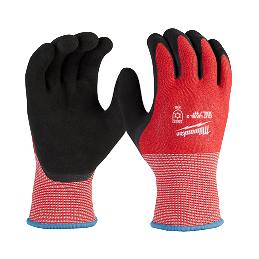 Milwaukee Tool, MILWAUKEE Cut Level 2 Winter Dipped Gloves