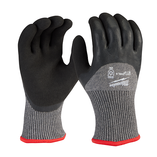 Milwaukee Tool, MILWAUKEE Cut Level 5 Winter Dipped Gloves