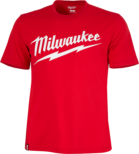 Milwaukee Tool, MILWAUKEE Heavy Duty T-Shirt - Short Sleeve Logo