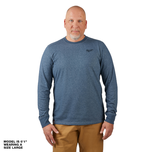 Milwaukee Tool, MILWAUKEE Hybrid Work Tee - Long Sleeve