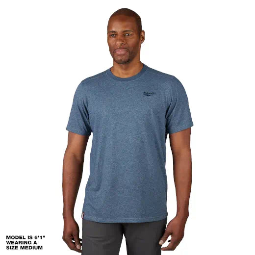 Milwaukee Tool, MILWAUKEE Hybrid Work Tee - Short Sleeve