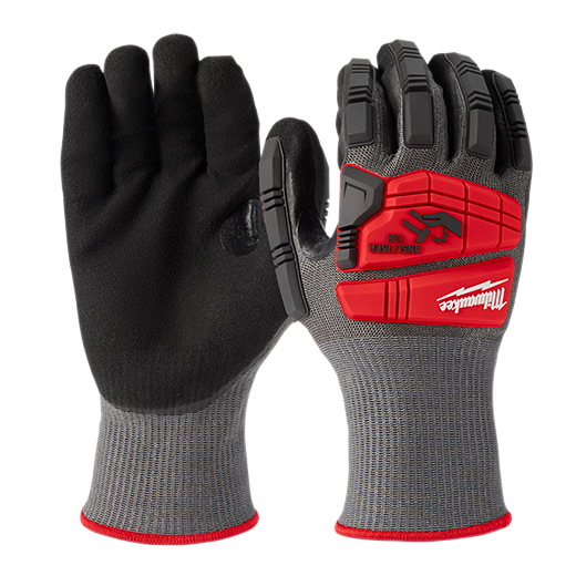 Milwaukee Tool, MILWAUKEE Impact Cut Level 5 Nitrile Dipped Gloves