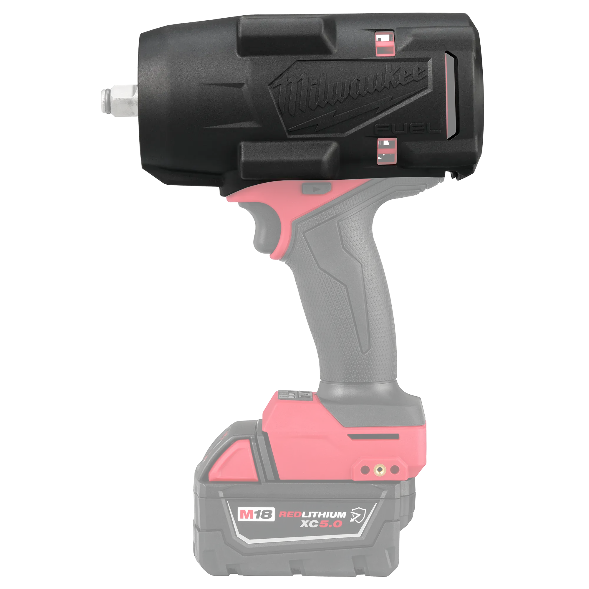 Milwaukee Tool, MILWAUKEE M18 FUEL™ 1/2" High Torque Impact Wrench w/ Friction Ring Protective Boot