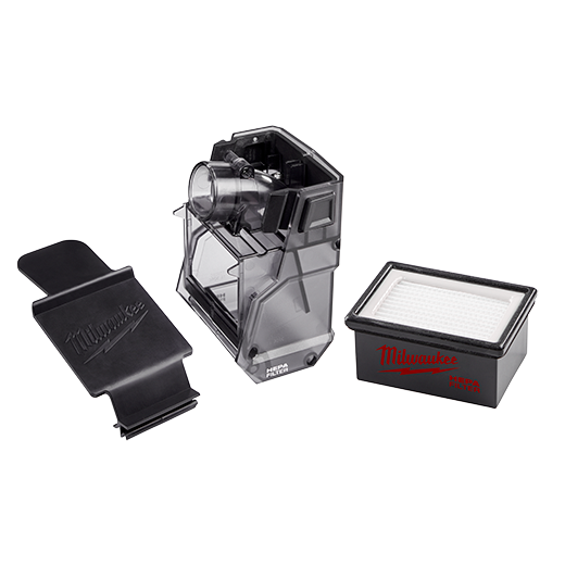 Milwaukee Tool, MILWAUKEE M18 FUEL™ HAMMERVAC™ Accessory Dust Box, Filter, & Lid