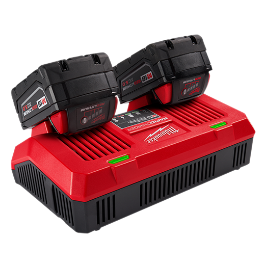 Milwaukee Tool, MILWAUKEE M18™ Dual Bay Simultaneous Rapid Charger