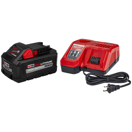 Milwaukee Tool, MILWAUKEE M18™ REDLITHIUM™ HIGH OUTPUT™ XC8.0 Starter Kit