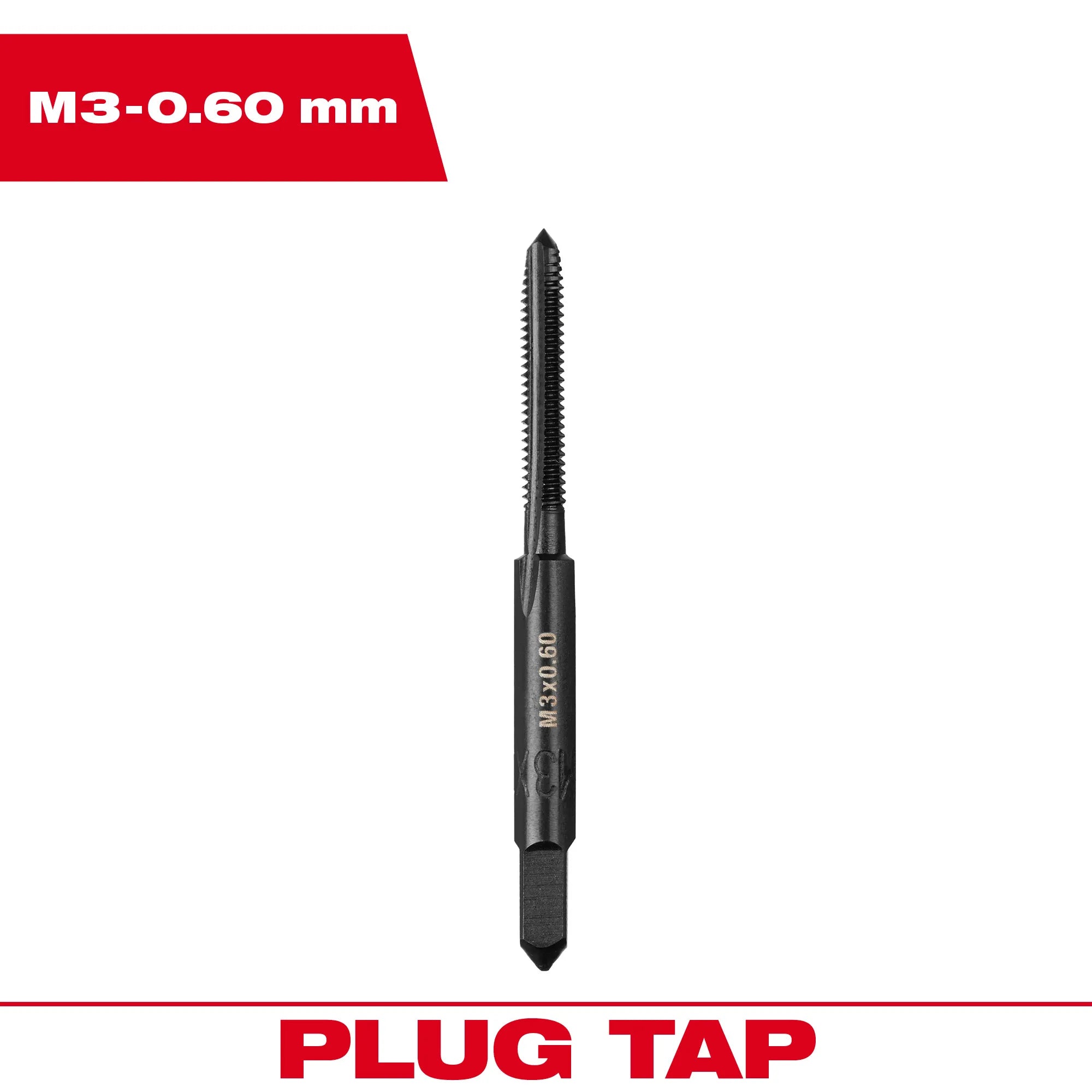 Milwaukee Tool, MILWAUKEE Metric Straight Flute Plug Tap