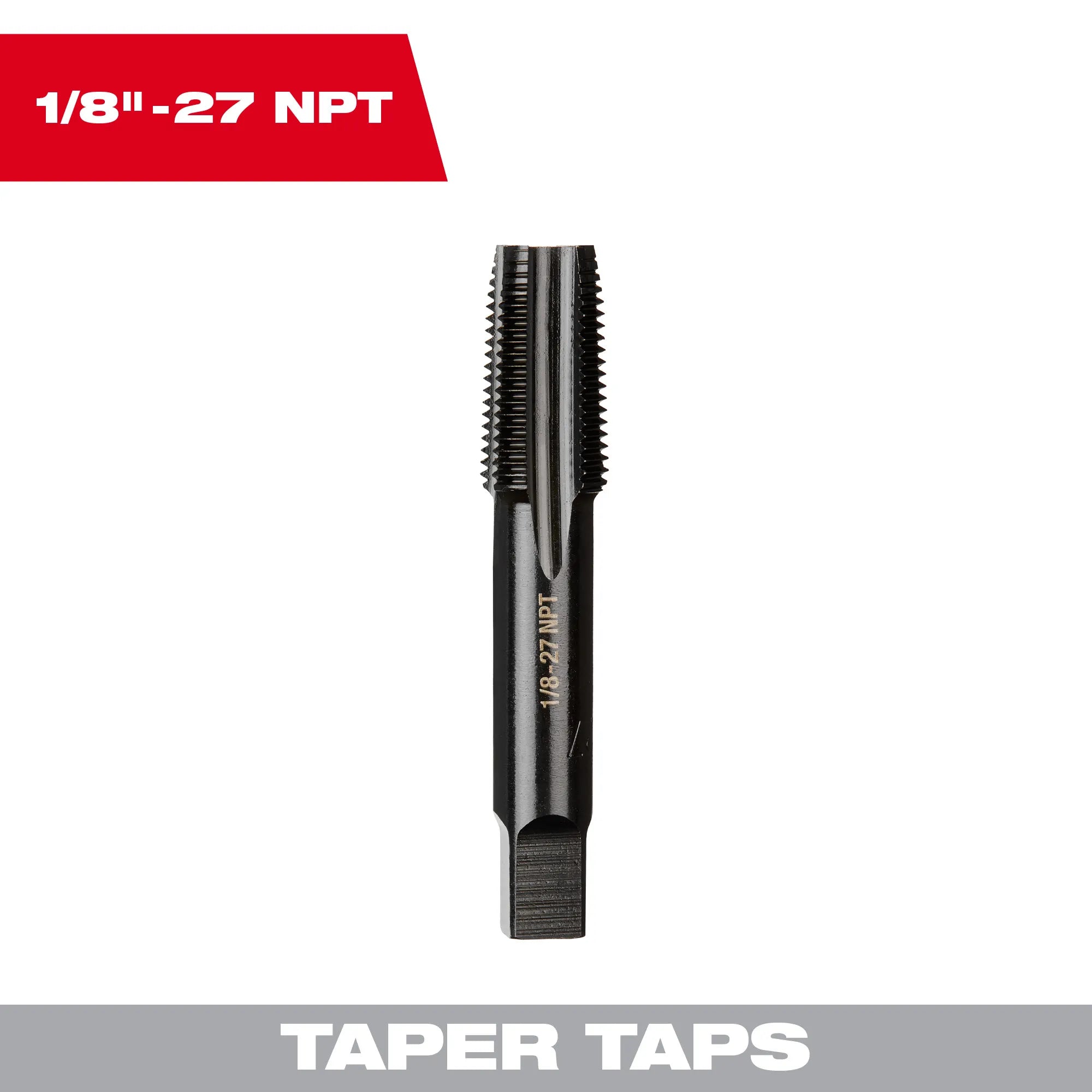 Milwaukee Tool, MILWAUKEE Straight Flute Taper Tap