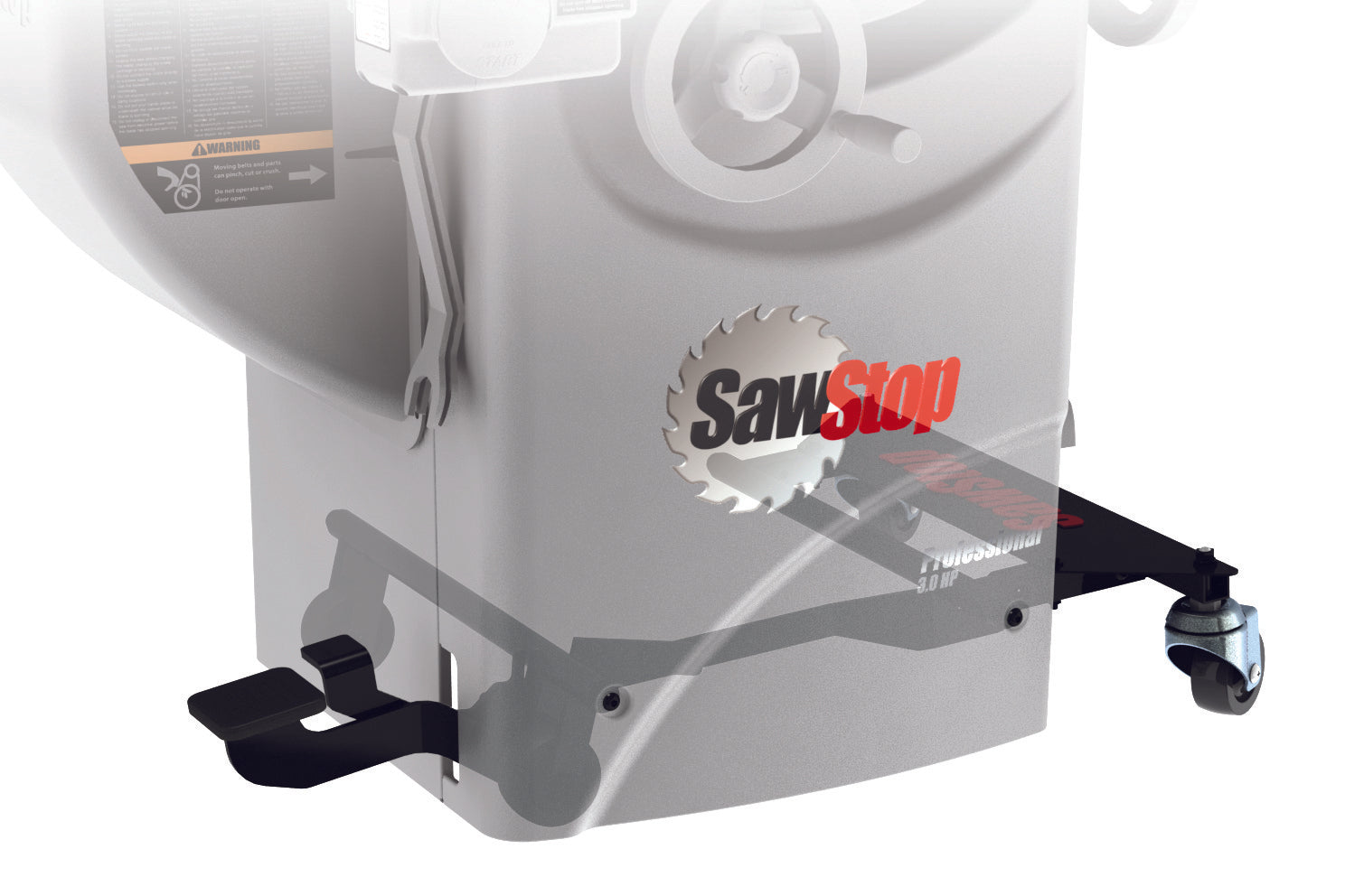 SawStop, SAWSTOP Professional Saw Integrated Mobile Base