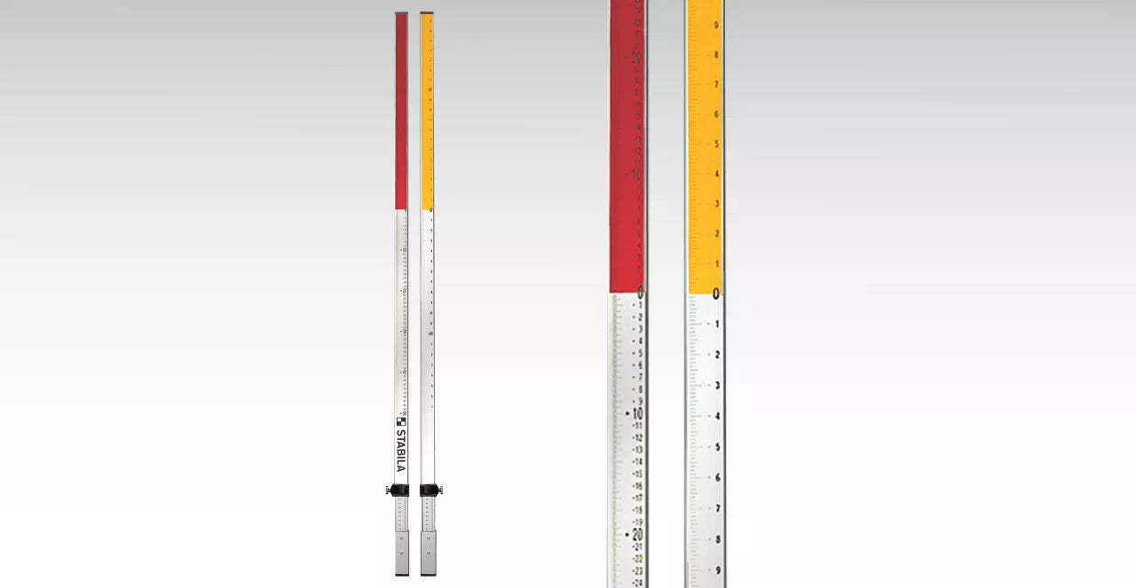 Stabila, STABILA Hi/Lo Elevation Rod 52" - 7' Imperial & Metric Scales