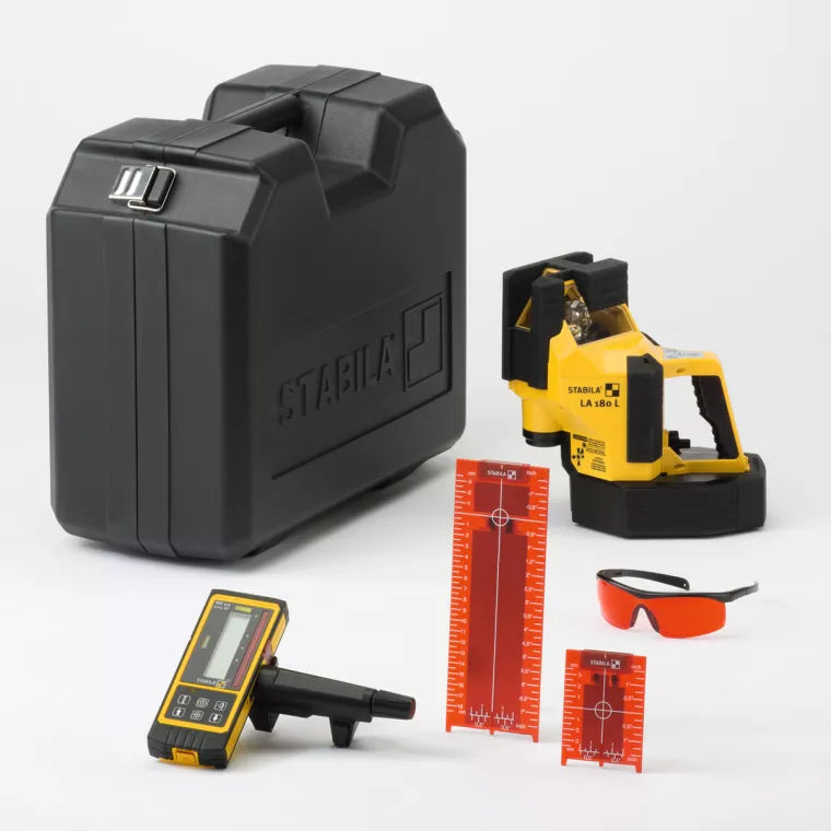 Stabila, STABILA LA 180 L Multi-Line Laser, 6-Piece Set